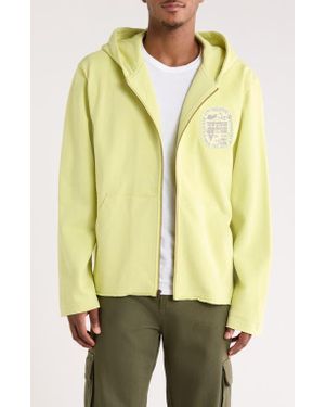Honor The Gift Art Institute Patch Zip Hoodie - Green