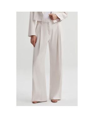 A.L.C. Winston Linen Blend Pants - White