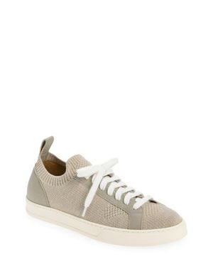 Doucal's Spencer Low Top Sneaker - Natural