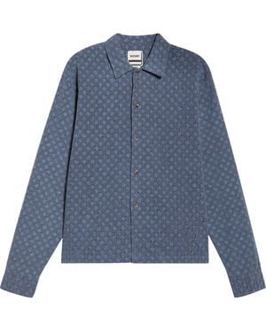 RIZORT Nate Woven Shirt Jacket - Blue