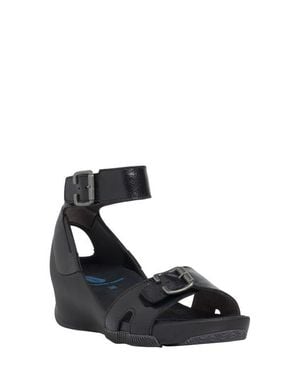 Wolky Eraza Ankle Strap Sandal - Black
