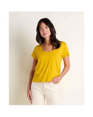 Toad & Co. Whisper Tee - Yellow