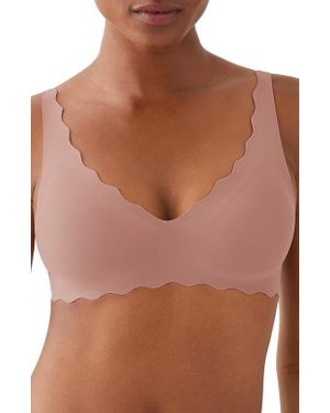 B.tempt'd B.Wow'D Wireless Convertible T-Shirt Bra - Brown