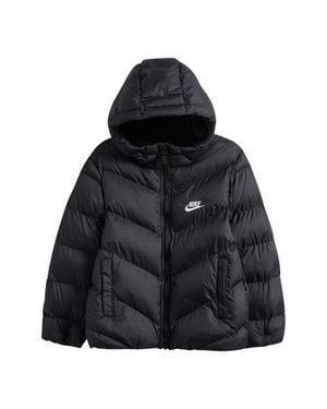 Nike Kids' All Day Play Therma-Fit Loose Fit Puffer Jacket - Black