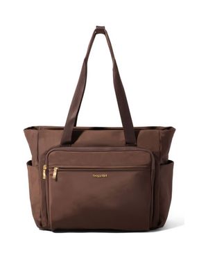 Baggallini Nolita Laptop Tote Bag - Brown