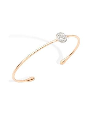 Pomellato Sabbia Diamond Station Cuff - White