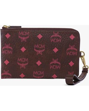 MCM Ottomar Travel Pouch - Purple