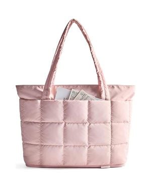 Bagsmart Bubble 22L-28L Puffer Tote - Pink