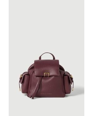 Brunello Cucinelli Deerskin Sartorial Backpack - Purple