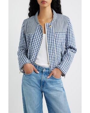 d.RA Carlos Quilted Jacket - Blue
