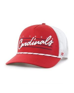 '47 St. Louis Cardinals Brrr Downburst Mesh Hitch Adjustable Hat - Red