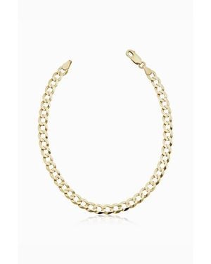 Oradina Carmine Curb Bold Bracelet - Metallic