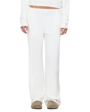 ÉTERNE Oversized Wide Leg Pants - White
