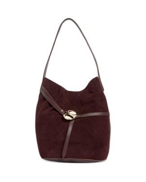 Sam Edelman Bex Leather Tote - Purple