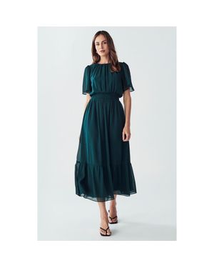 Willa Casalla Midi Dress - Blue