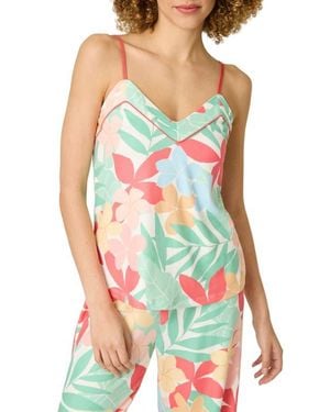 Pj Salvage The Coastal Club Jersey Camisole - Red