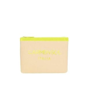 Carmen Sol Firenze Clutch - Yellow