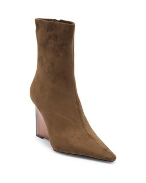 Jeffrey Campbell Beth Ann Wedge Bootie - Brown
