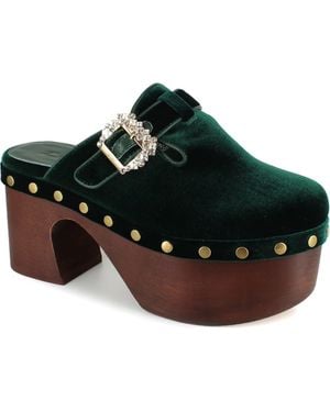 Zigi Macarena Platform Clog - Black