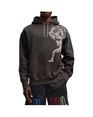 PUMA Memory Lane Cotton Fleece Hoodie - Black