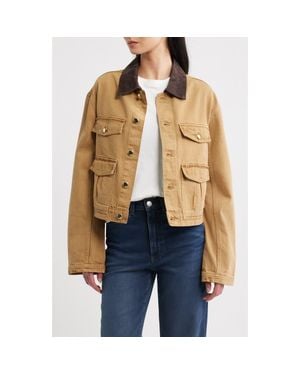 DL1961 Boxy Denim Jacket - Blue