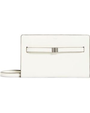 TOTEME Belted Crossbody Bag - Natural