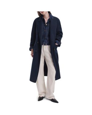 Rag & Bone Vasso Wool & Cashmere Blend Coat - Blue