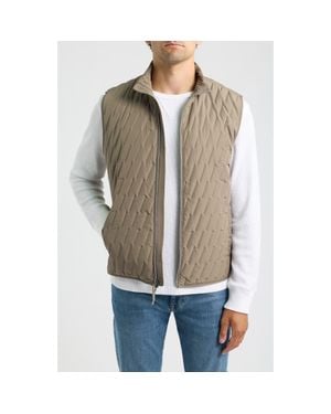 Johnnie-o Belfry Quilted Vest - Gray