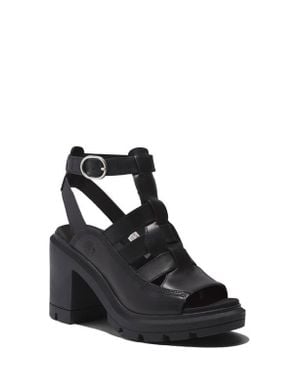 Timberland Allington Heights Platform Fisherman Sandal - Black