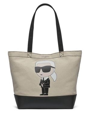 KARL LAGERFELD Cannes Tote - Metallic