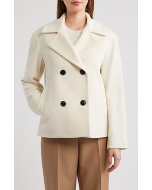 Fleurette Jane Wool Peacoat - Natural