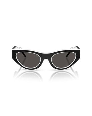 Dolce & Gabbana Kids' 47Mm Small Cat Eye Sunglasses - Black