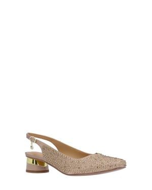 J. Reneé Baline Slingback Pump - Natural