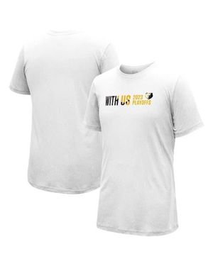 Stadium Essentials Memphis Grizzlies 2023 Nba Playoffs Slogan T-Shirt - White