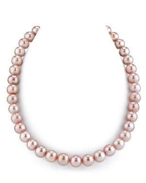The Pearl Source 10.5-11.5Mm Freshwater Pearl Necklace - Pink