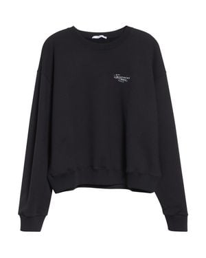 Givenchy Stamp Logo Graphic Sweatshirt - Black