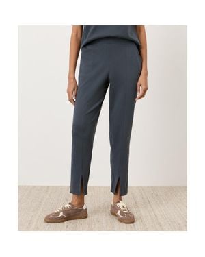 Pact Organic Cotton Airplane Tapered Leg Pant - Blue