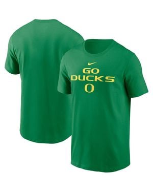 Nike Oregon Ducks 2025 Sideline Mantra Performance T-Shirt - Green