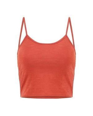 Lezat Tegan Organic Cotton Cami Tank - Red