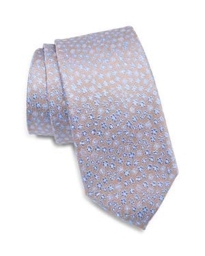 Nordstrom Adantee Floral Silk Tie - White