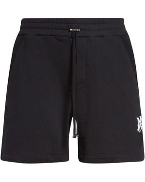Amiri Core Logo Embroidered Sweat Shorts - Black