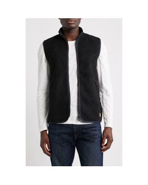Fjallraven Vardag High Pile Fleece Vest - Black