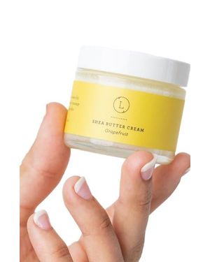 Lizush Cbd Grapefruit & Shea Butter Body Cream - Yellow