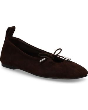 Alohas Rosalind Leather Ballet Flat - Black