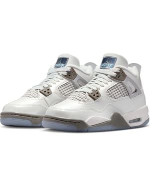 Nike Kids' 4 Retro Basketball Sneaker - Metallic