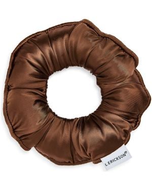 L. Erickson Dreamy Scrunchie - Brown