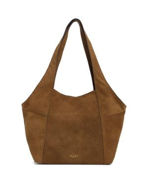 Rag & Bone Small Brayton Suede Shopper - Brown