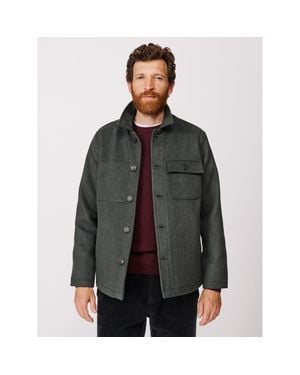aubi Nettleham Shirt Jacket - Gray