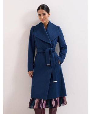 Phase Eight Nicci Belted Coat - Blue