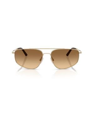 Oliver Peoples 59Mm Pilot Sunglasses - Multicolor